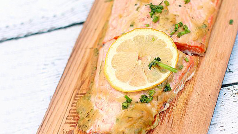 Honey Dijon Plank Salmon photo 1