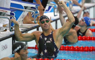 Interview with swimming gold medalist Jason Lezak photo